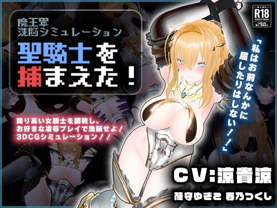 【こうねつひ】【CV:涼貴涼、篠守ゆきこ、春乃つくし】聖騎士を捕まえた！【魔王軍洗脳シミュレーション】｜3DCG 評価1.00
