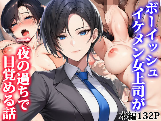 【タイニュウ屋】ボーイッシュイケメン女上司が一夜の過ちで目覚める話｜OL 評価