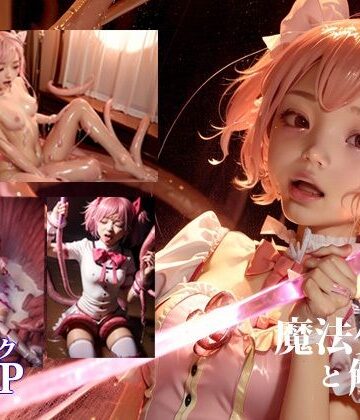 【stain.】【業務用】魔法少女と触手｜3DCG 評価5.00