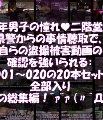 【Libido-Labo】【△500●500】学業成績学年一位の二階堂沙耶・県警からの事情聴取で、自らの盗撮被害動画の確認を強いられる:Vol.R001-020までのシリーズ20本セット全部入り総集編！｜3DCG 評価