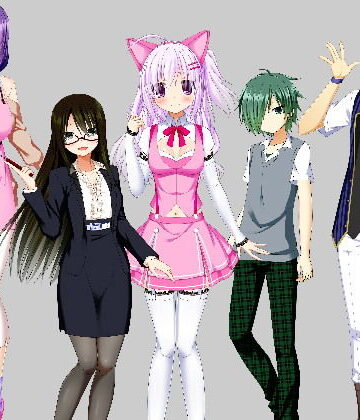 【ジークンソフト】萌えキャラ着せ替え4｜ネコミミ・獣系 評価