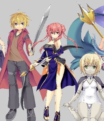 【ジークンソフト】萌えキャラ着せ替え20｜ファンタジー 評価