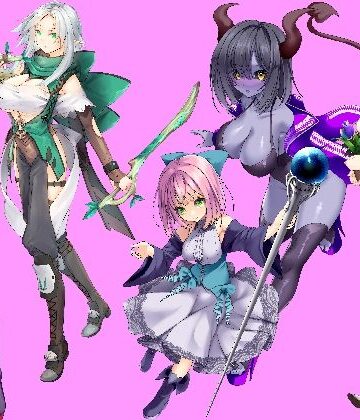 【ジークンソフト】脱衣萌えキャラ_01｜ファンタジー 評価