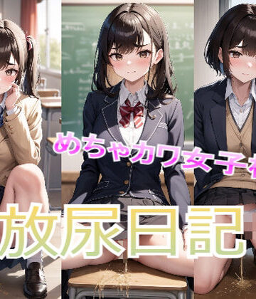 【Mr，マニオ】めちゃカワ女子校生 放尿日記｜イラスト・CG集 評価1.00