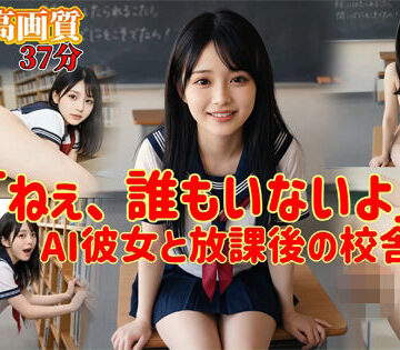 【AIT】「ねぇ、誰もいないよ」AI彼女と放課後の校舎で｜音声付き 評価