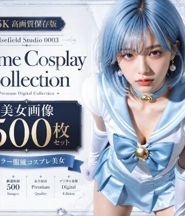 【Elsefield Studio】6K高画質保存版｜Elsefield Studio 0003 Anime Cosplay Collection｜アニメセーラー服風コスプレ美女画像500枚セット｜ファンタジー 評価