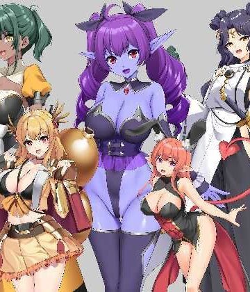 【ジークンソフト】萌えキャラ着せ替え_107｜ファンタジー 評価