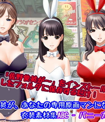 【White Candy】佐野俊英があなたの専用原画マンになります 衣装素材集ABC – バニーガール -｜イラスト・CG集 評価