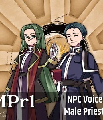 【ボイスレック】NMPr1:NPC Male Priests Vol.1｜音声付き 評価