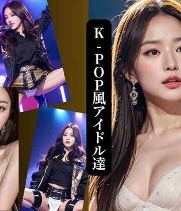 【AIプロデューサー】K-pop風 アイドル達｜アイドル・芸能人 評価