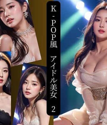 【AIプロデューサー】K-pop風 アイドル美女 2｜イラスト・CG集 評価