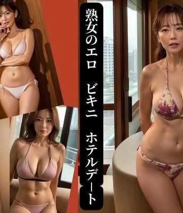 【AIプロデューサー】熟女のエロビキニ ホテルデート｜熟女 評価