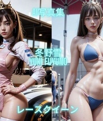 【Premium AI Girls】AI写真集 冬野雪 Yuki Fuyuno レースクイーン｜処女 評価